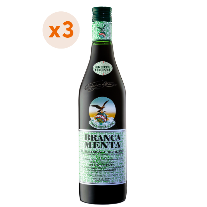 3x Licor Fernet Branca Menta Recetta Italiana 750cc ($8.990 c/u)