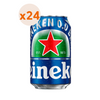 24x Cerveza Heineken Sin Alcohol Lata 350cc