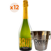 12x Espumantes Opera Brut 750cc 11º ($4.136 c/u) + Cubetera Opera
