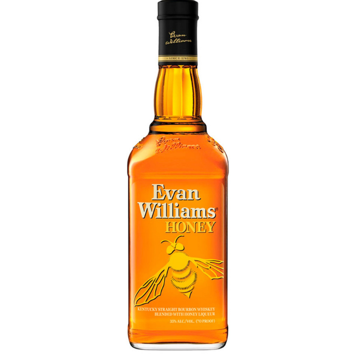Whiskey Bourbon Evan Williams Honey 750cc