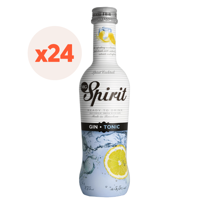 24x Spirit Gin Tonic 5,5º 275cc ($1.350 c/u)