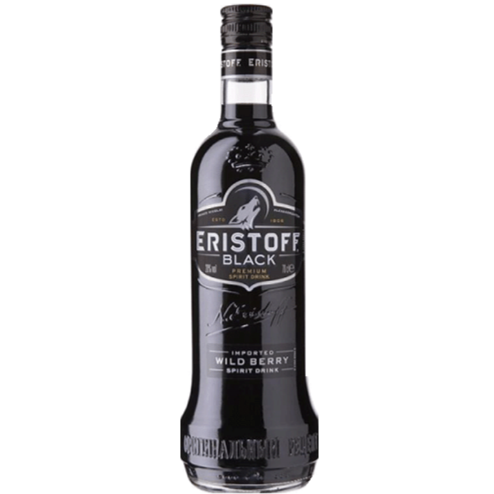 Vodka Eristoff Black 700cc