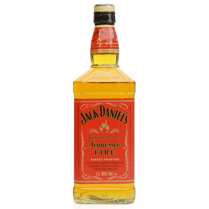 Whiskey Jack Daniel's Tennessee Fire 35º botella 1000cc