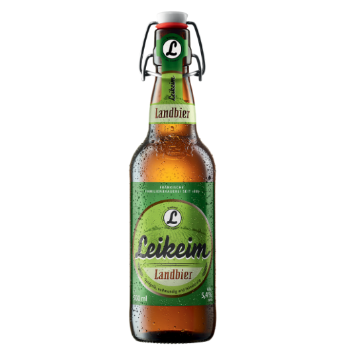 Cerveza Leikeim Landbier lager Botella Cerámica 500cc