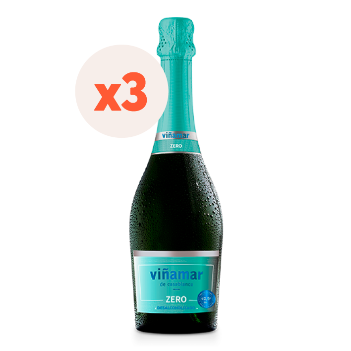 3x Viñamar Zero Desalcoholizado 750cc