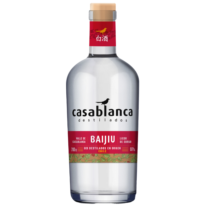 Licor De Sorgo Baijiu Casablanca 55° 700cc