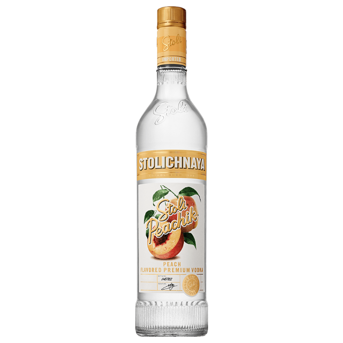 Vodka Stolichnaya Peach 750cc