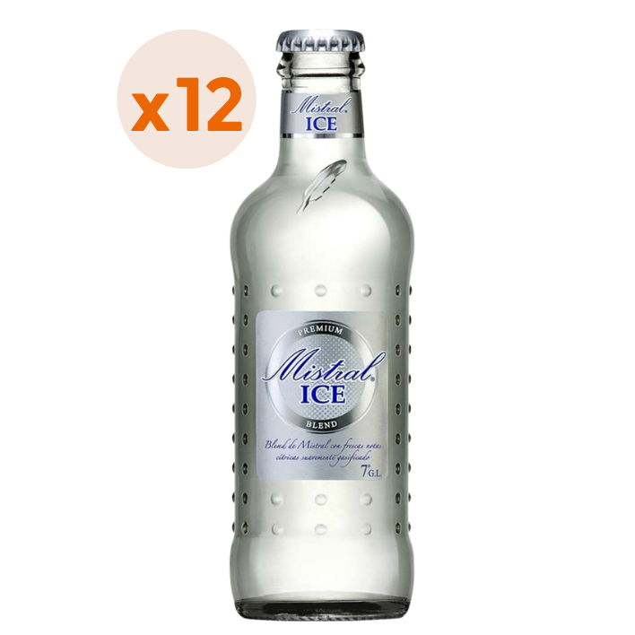 12x Mistral Ice Blend Botella 275cc ($1.207 c/u)