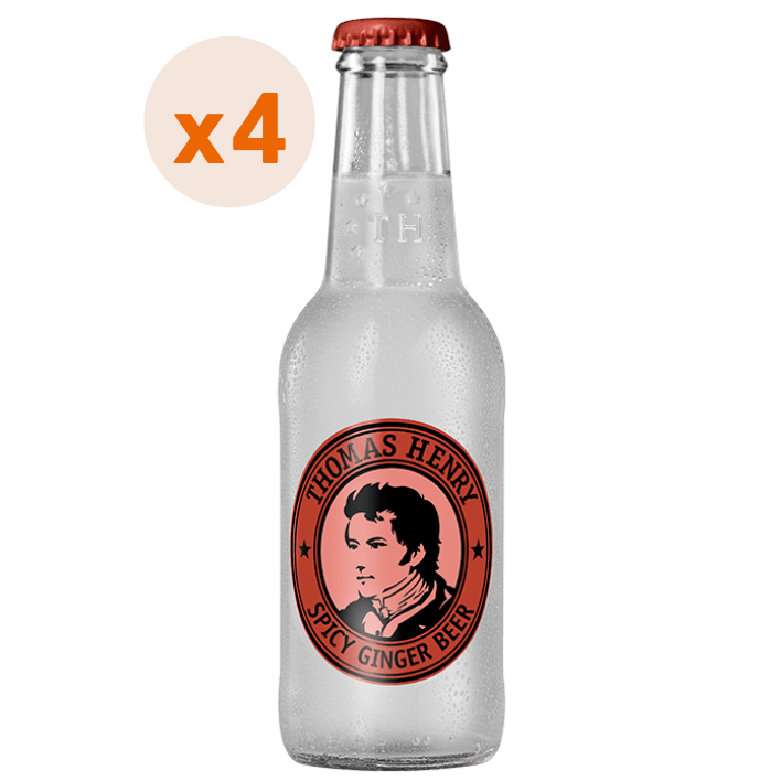 4x Ginger Beer Thomas Henry 200cc