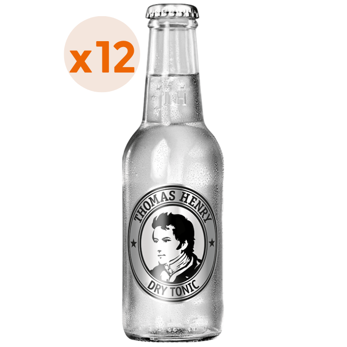 12x Agua Tónica Thomas Henry Dry Tonic 200cc