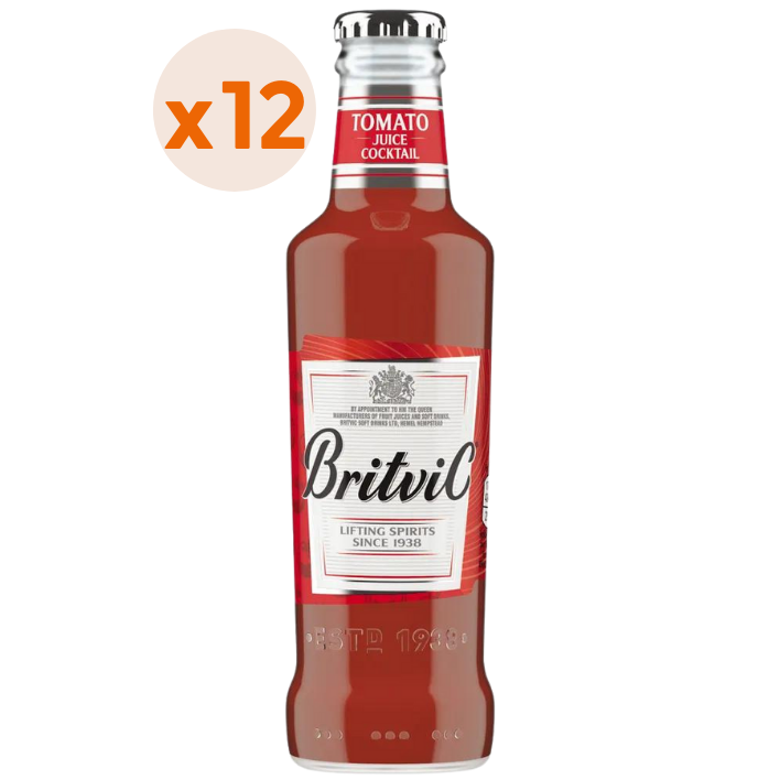 12x Britvic Tomato Juice 200cc