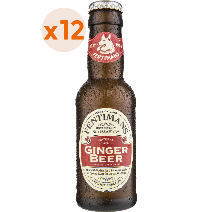 12x Fentimans Ginger Beer 200cc
