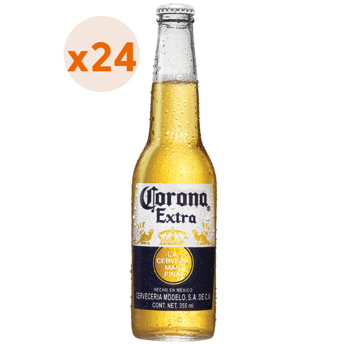 24x Cerveza Corona Extra 330cc