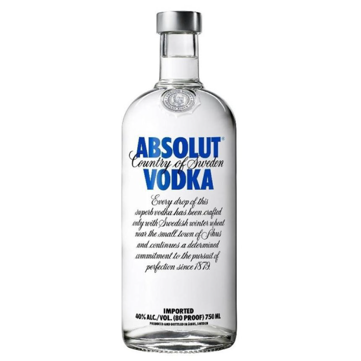Vodka Absolut blue 40º 750 cc