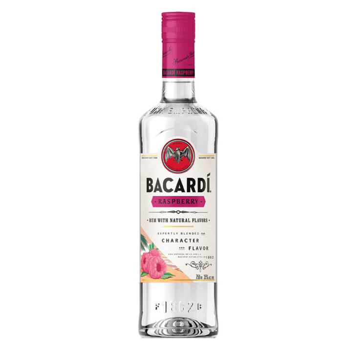 Ron Bacardí Raspberry 750cc - Tost