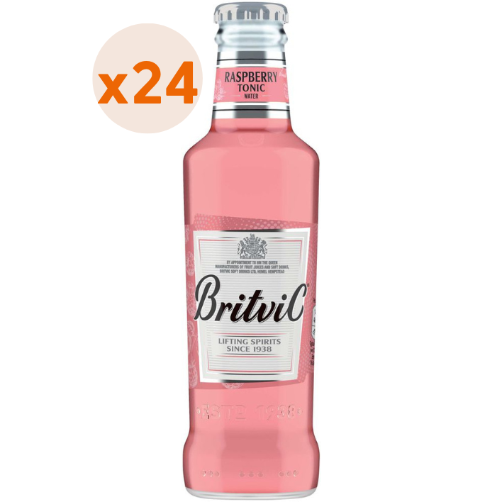 24x Raspberry Tonic Britvic 200cc