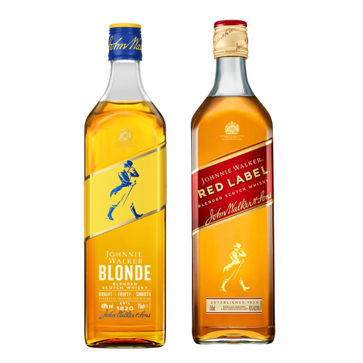 Pack Whisky Johnnie Walker Blonde + Red Label - Tost