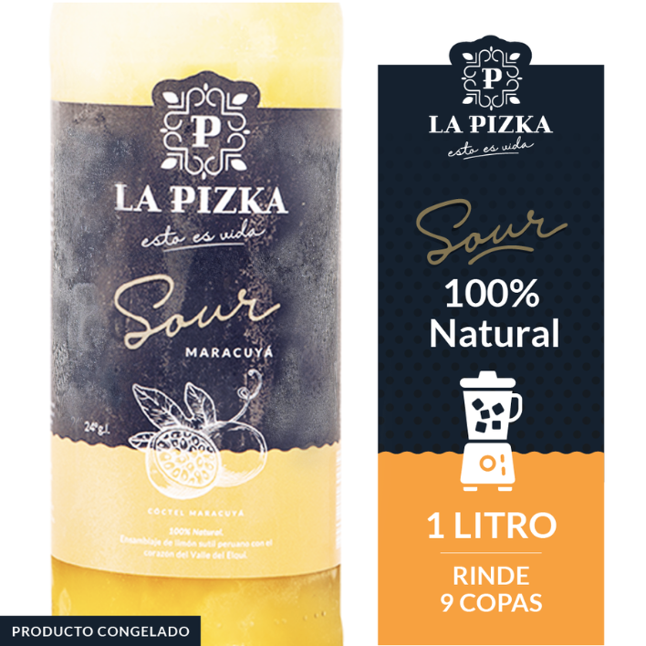 Sour Maracuyá La Pizka 1000cc