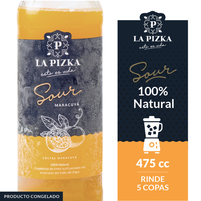 Sour Maracuyá La Pizka 475cc