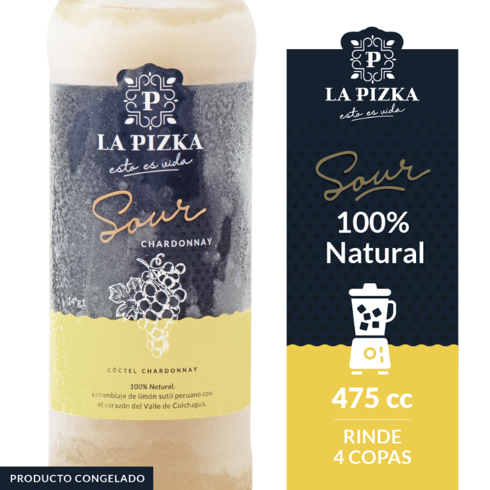 Chardonnay Sour La Pizka 475 cc