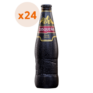 24x Cerveza Cusqueña Dark Botella 330cc
