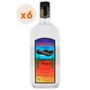 6x Tequila Sombrero Negro Blanco 40º 750cc ($8.831 c/u)