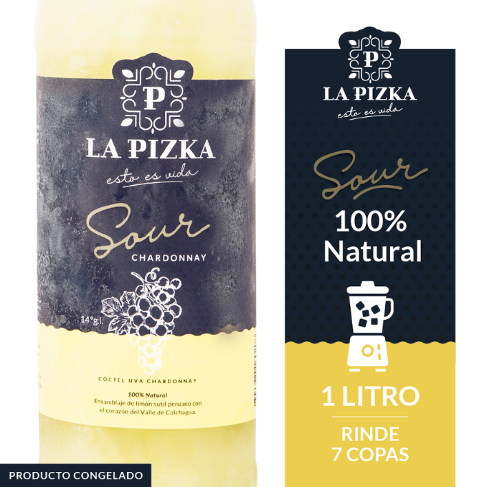 Chardonnay Sour La Pizka 1000cc