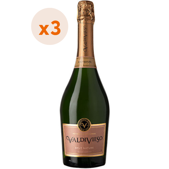 3x Espumante Valdivieso Variedades Premium