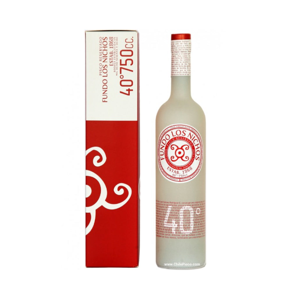 Pisco Fundo Los Nichos 750cc 40º 