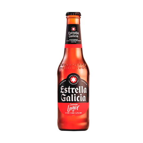 Cerveza Estrella Galicia Lager 330cc