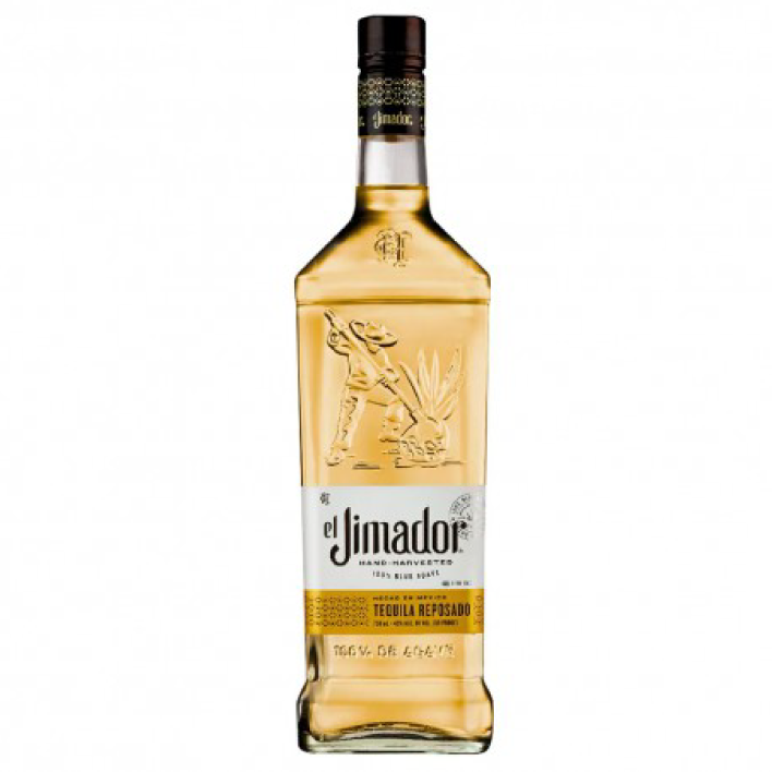 Tequila Jimador reposado dorado 38º botella 750cc