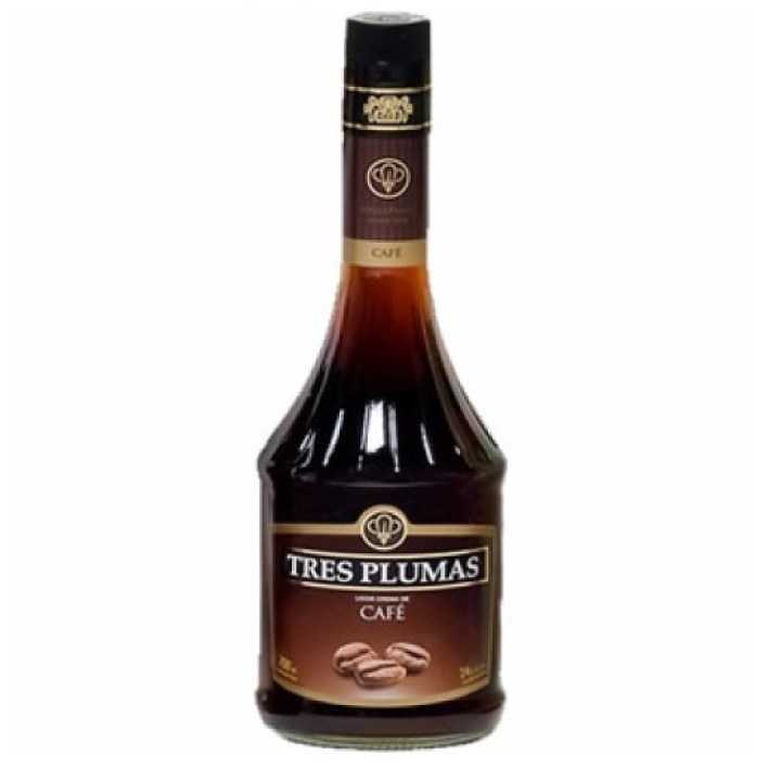 LICOR DE CAFE TRES PLUMAS 1X700