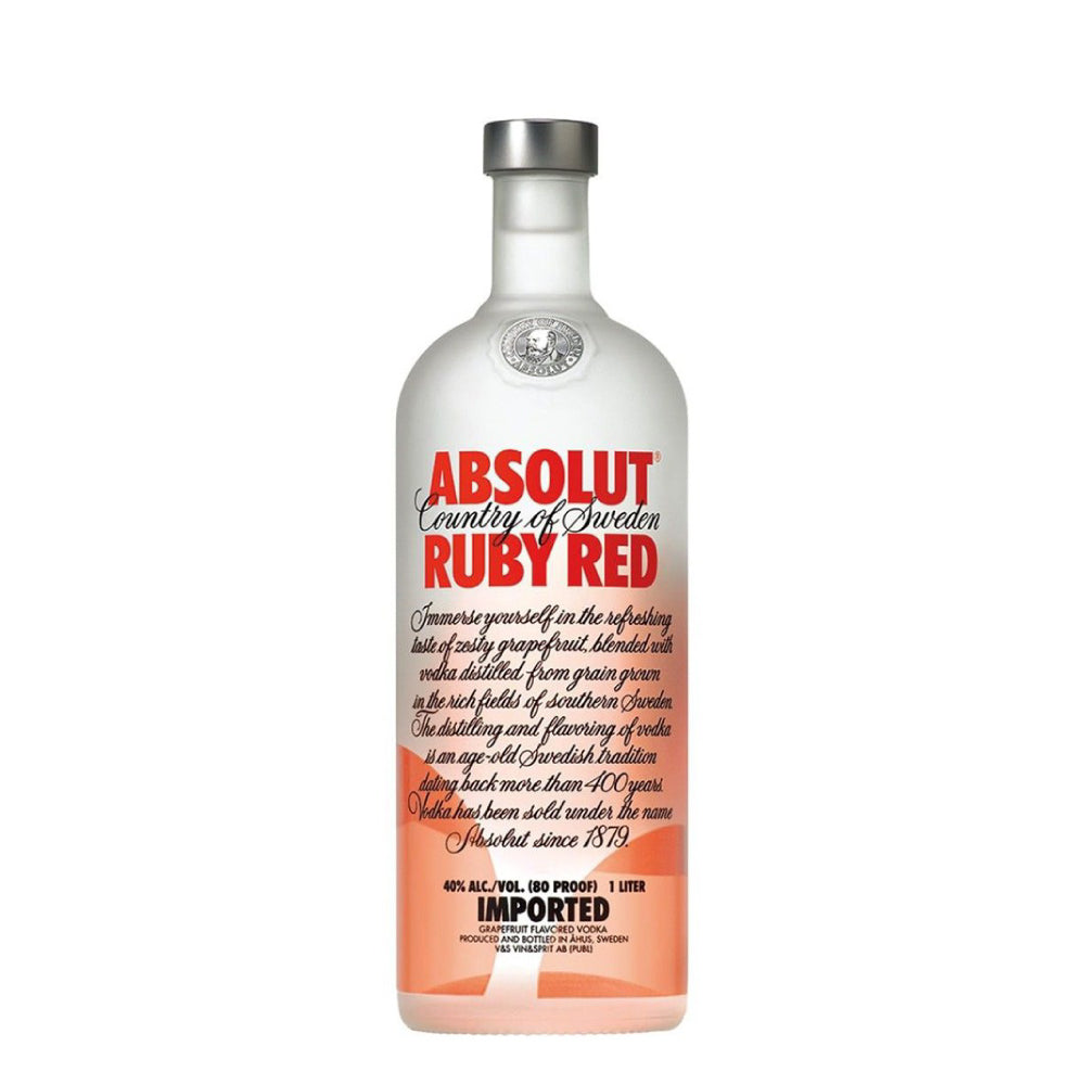 Vodka Absolut Ruby Red 40º botella 750cc