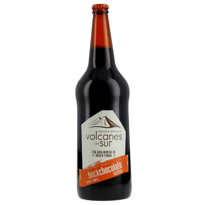 Cerveza Volcanes del Sur Chocolate-Naranja 1050cc